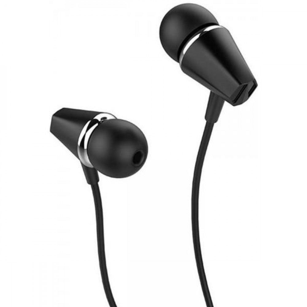 Навушники з мікрофоном 3.5mm  Hoco M34 Honor Music — Black