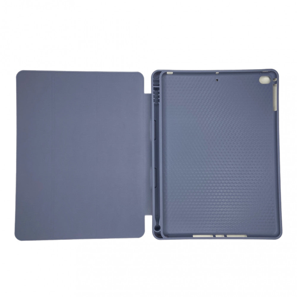 Tri-fold flat with pen slot Book Case — iPad 10,2" Universal  — Gray