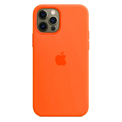 Original Silicone Case Full Size iPhone 13 Pro Max 6.7" — Orange (13)
