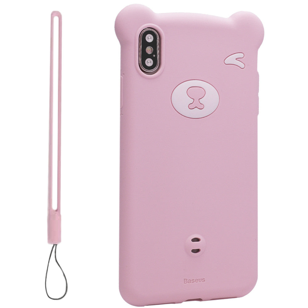 Baseus Bear Silicone Case iPhone XS Max 