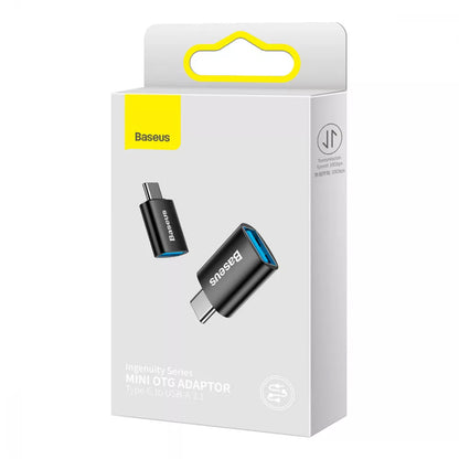 Adapter OTG USB C To USB — Baseus (ZJJQ000)  — ZJJQ000003 Blue