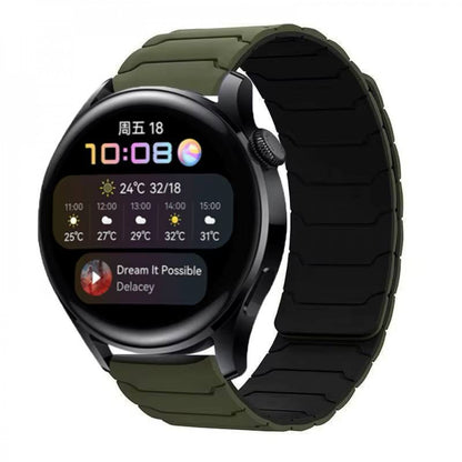 Ремінець Armor Magnetic Band Універсальний 22 mm — Army green&Black