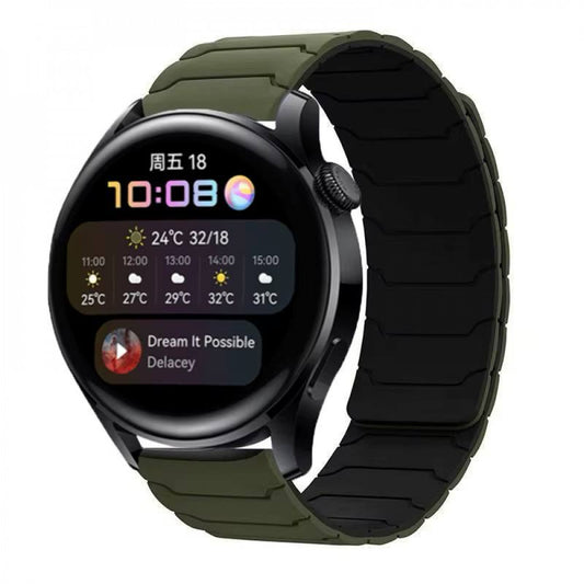 Ремінець Armor Magnetic Band Універсальний 22 mm — Army green&Black