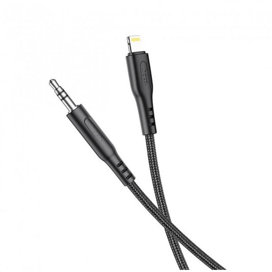 Cable Aux to Lightning Hoco UPA18 — Black