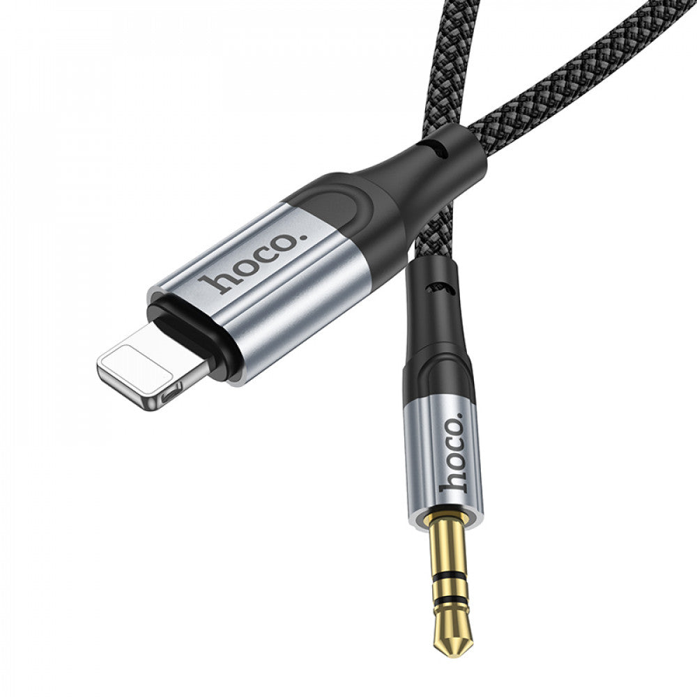 Cable Aux to Lightning — Hoco UPA26 — Black