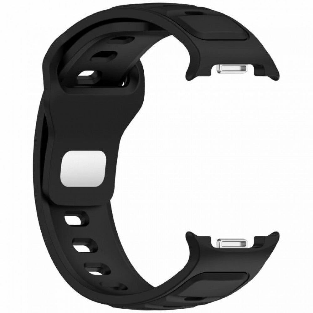 Ремінець Silicone band — Watch 8  — Black