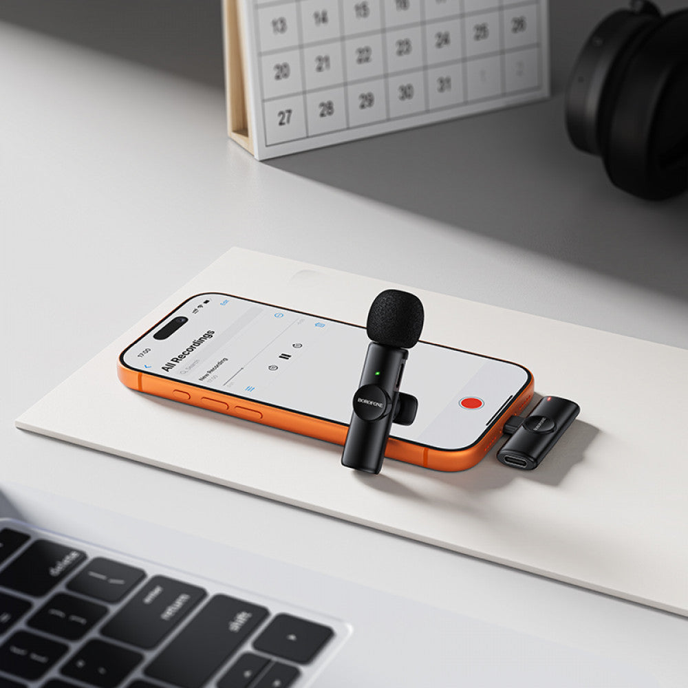 Беспроводной микрофон для телефона USB C — Borofone BFK16