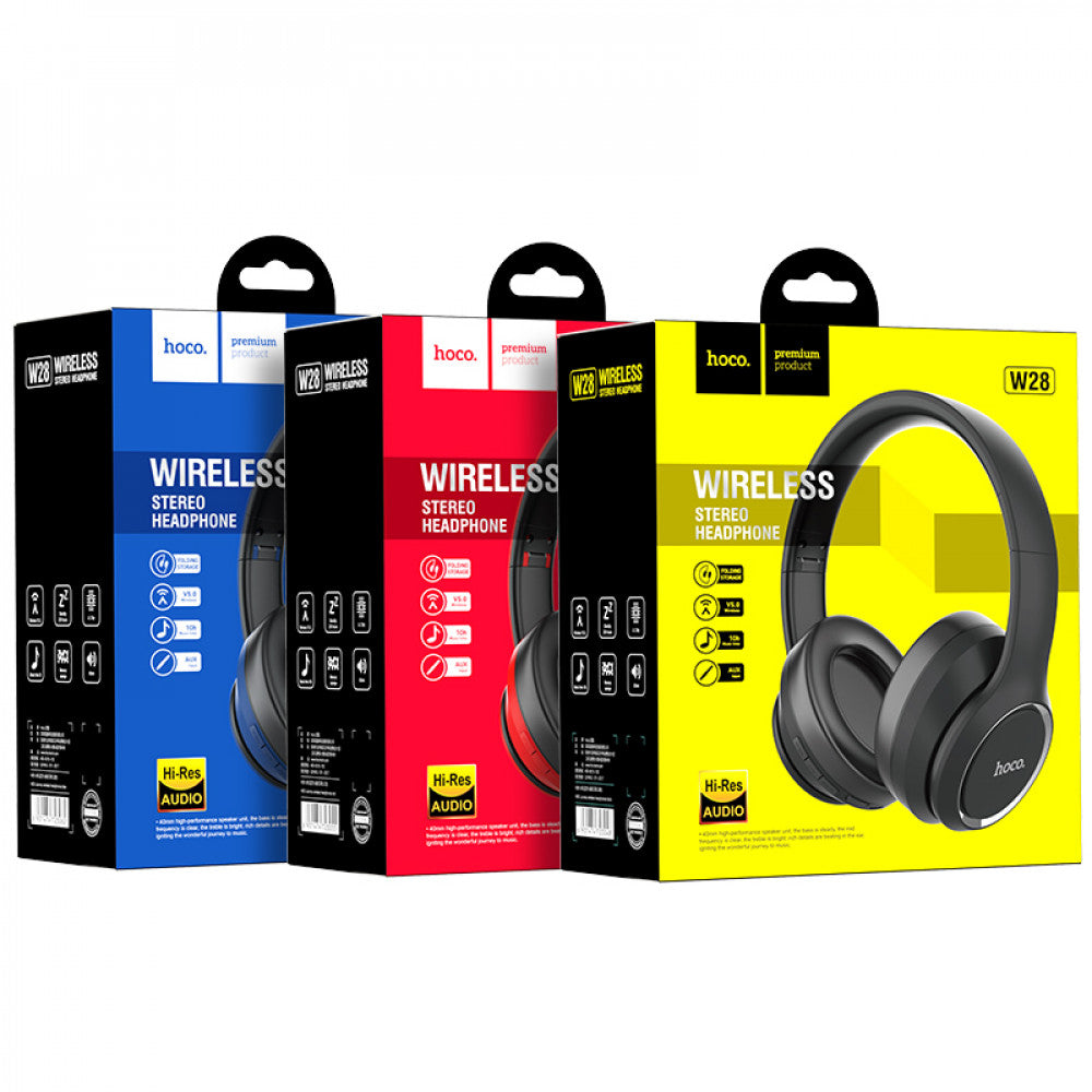 Навушники Bluetooth Hoco W28 Journey — Black