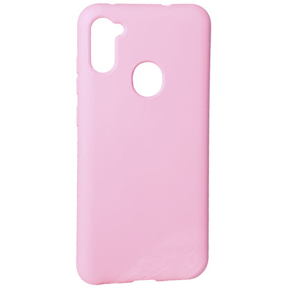 Original Silicone Case Samsung A11 2019 — Pink (11)