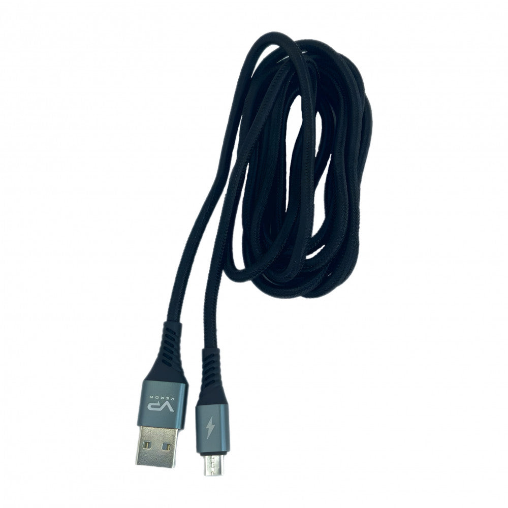 Кабель Micro 2.4A (2m) Veron NM09 Nylon