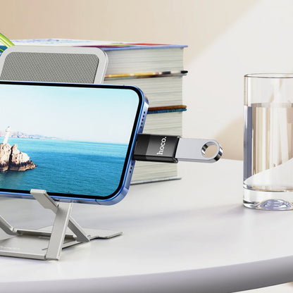 Adapter Lightning To USB 2.0 - Hoco UA17 - Black