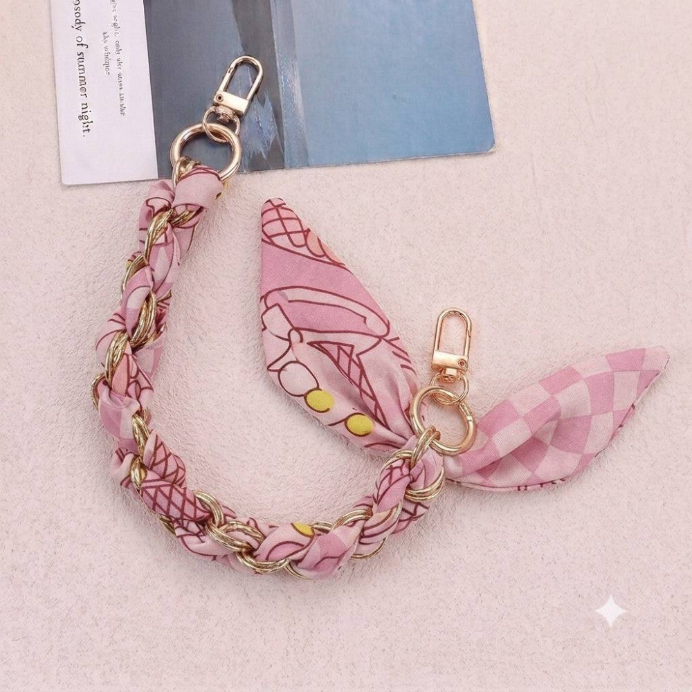 Шнурок на руку « Silk Scarf » — Pink