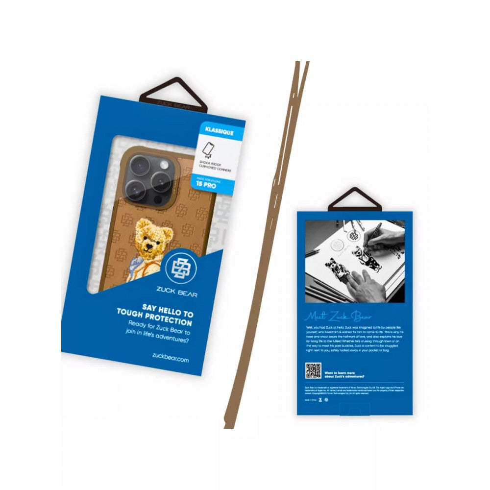 Polo Paris Gentleman Leather Case iPhone 16 Pro — Suit