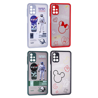 Накладка Чехлы Stickers Series TPU Case Samsung M31S — Black