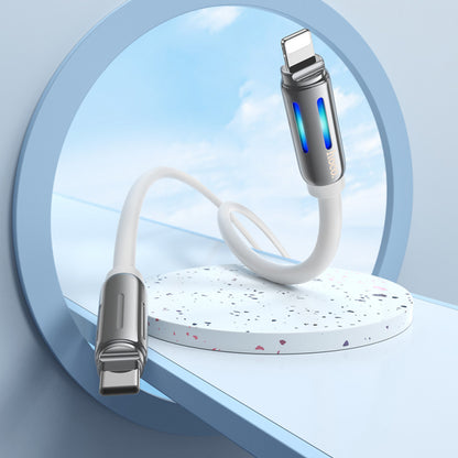 Кабель Cable USB C to Lightning 27W PD (1m) — Hoco U136 — White