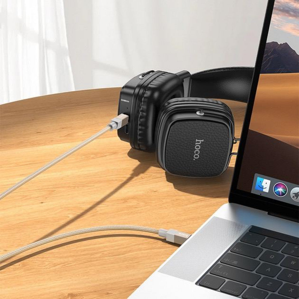 Cable Aux (1m) — Hoco UPA32 — Black