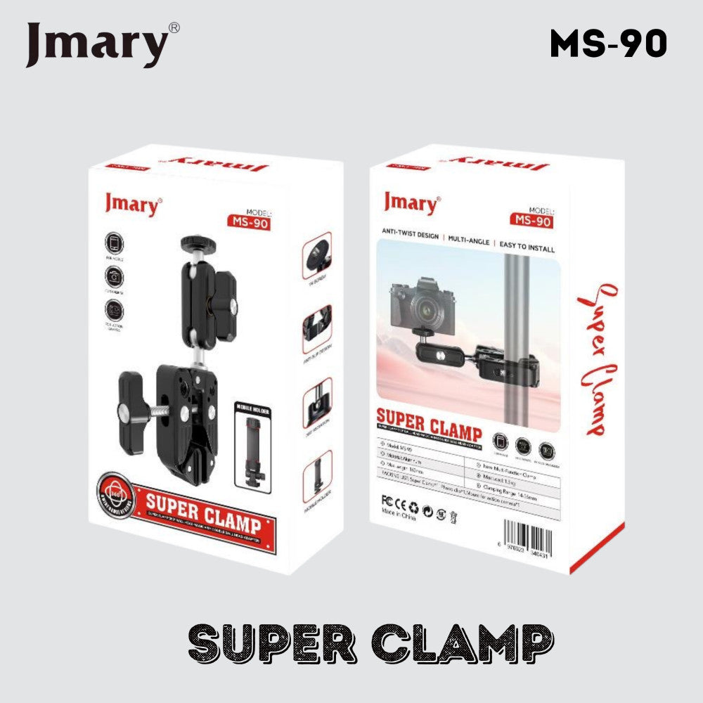 Креплене краб для LED лампы,камеры,фотоаппарата,GoPro Jmary MS-90