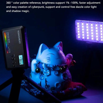 Лампа видеосвет LED YN120 RGB 8W Light 130 color 3200-9000K 3100mAh