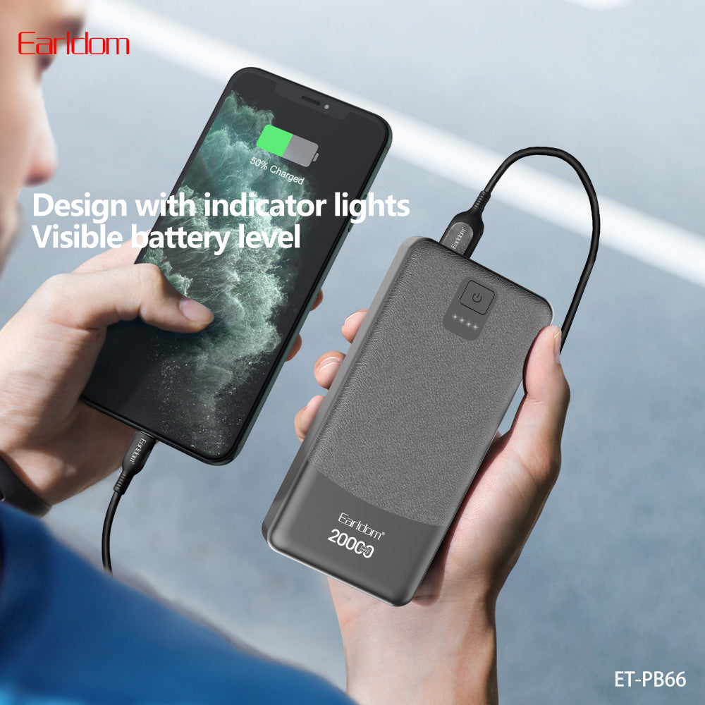 Power Bank 20000 mAh — Earldom ET-PB66