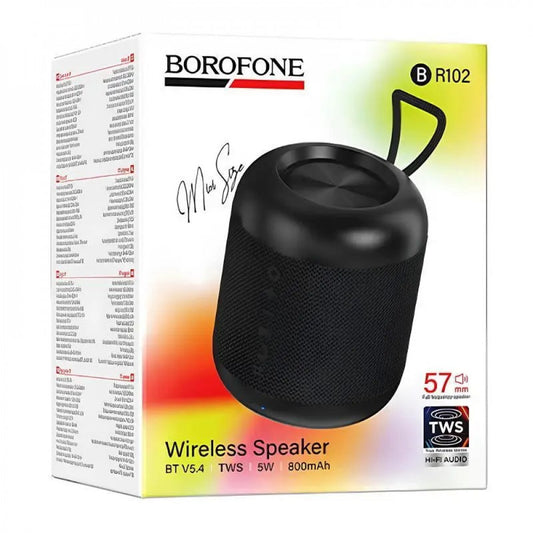 Портативна колонка Borofone BR102 — Spruce green