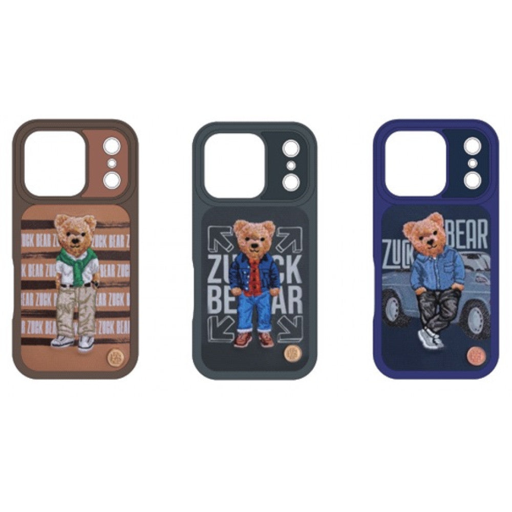 Polo San Francisco Fortune Leather Case iPhone 17 Pro Max — Golden State Bear