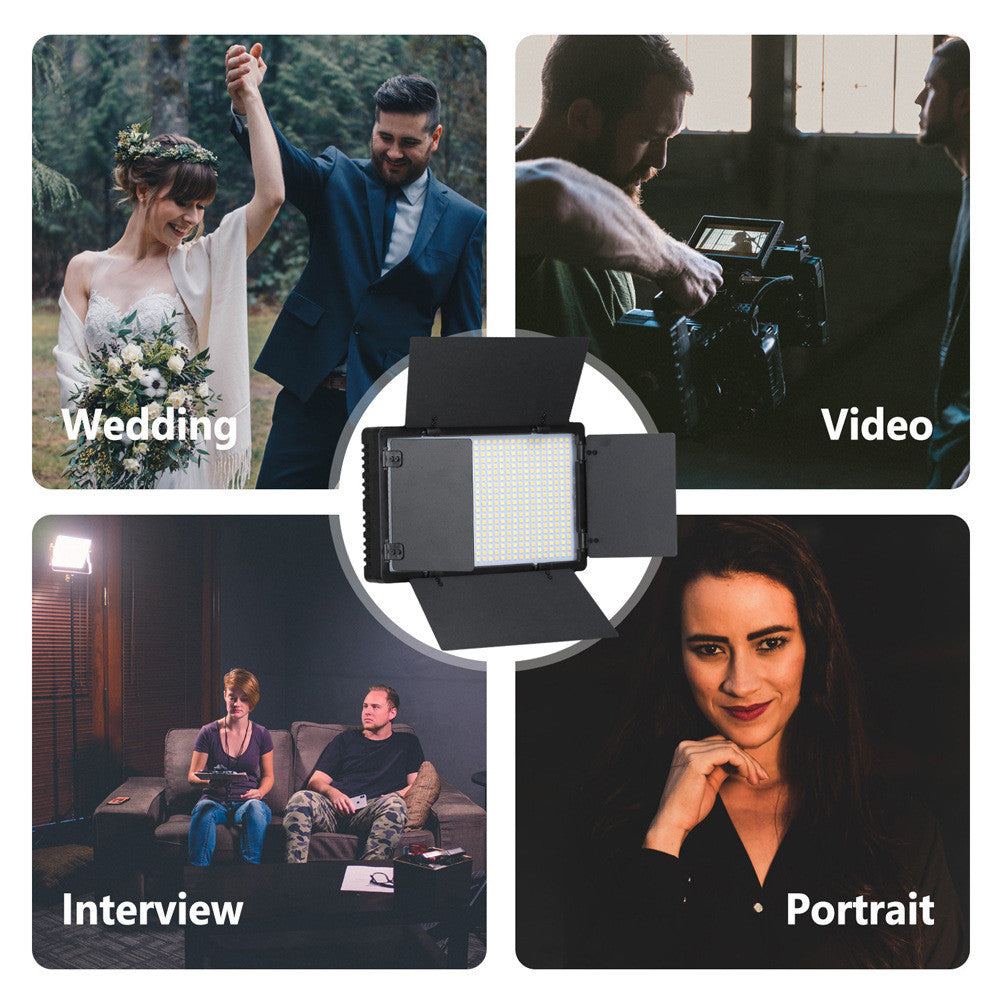 Лампа видеосвет LED Pro 600 RGB I panel light I 2 battery(4400mAh) I charger I carry bag I Remote