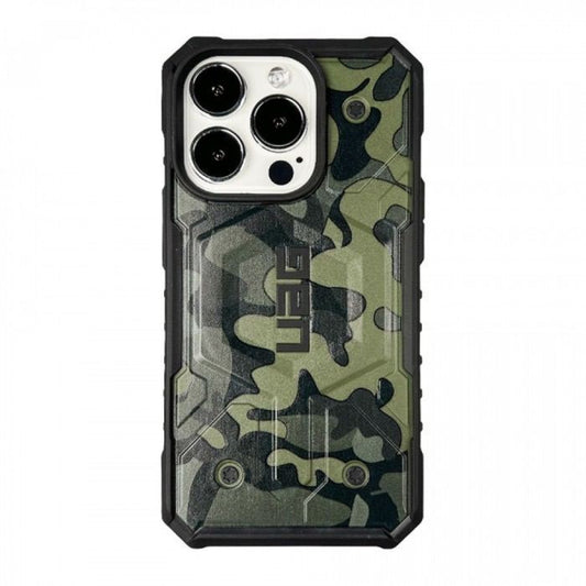 Приключения UAG магнитный чехол iPhone 16 Плюс — Камуфляжный зеленый