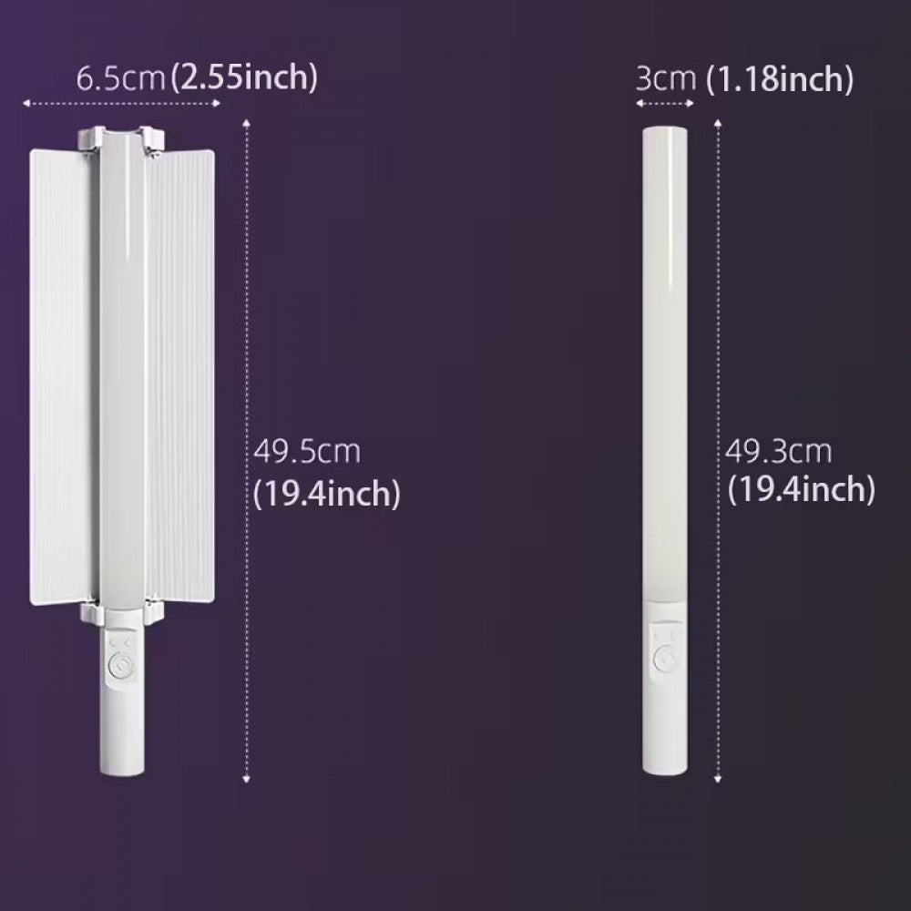 Лампа LED видео Handheld Fill Light Stick MJ-27 RGB