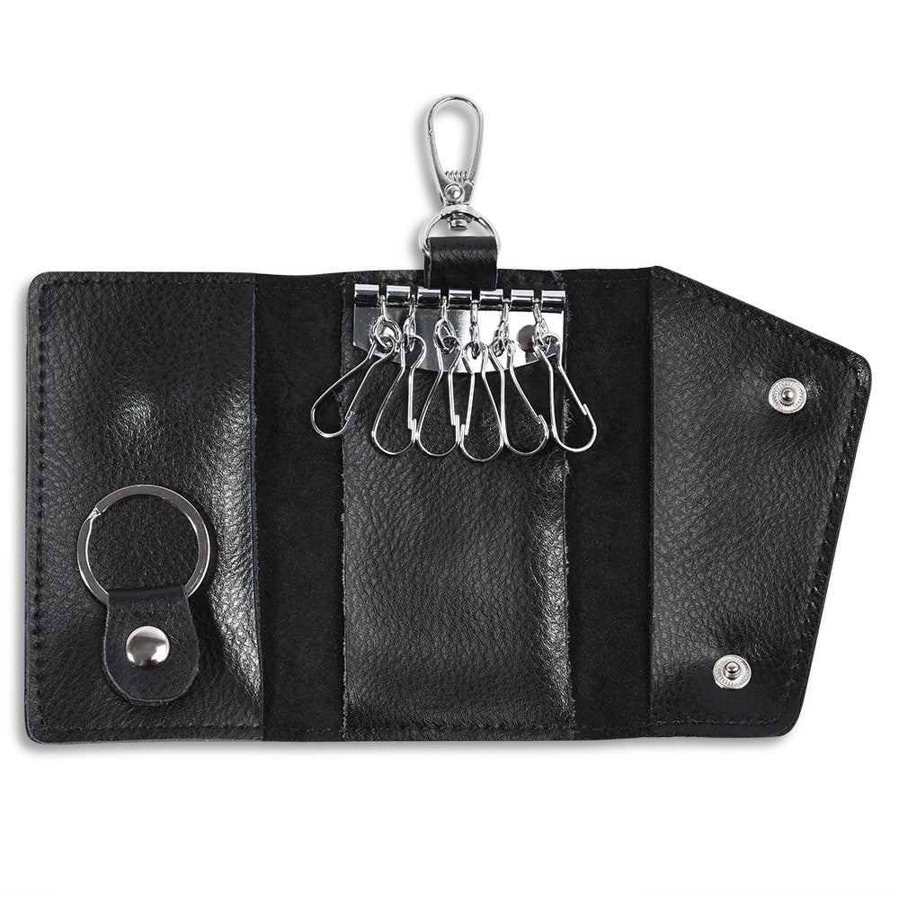 Key storage bag Opp box — Black