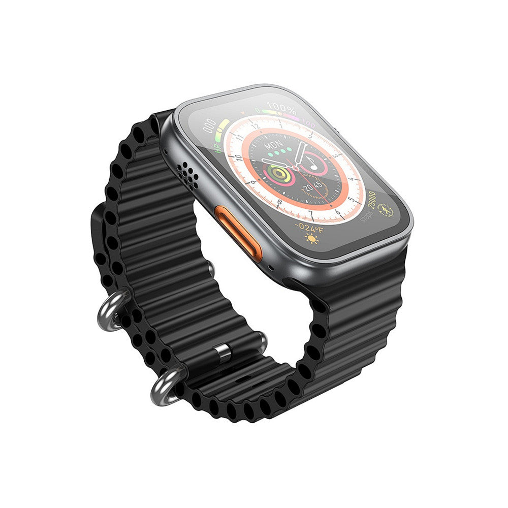 Ремінець Wiwu Wi-WB201 Apple Watch 42 44 45 49 mm — Black