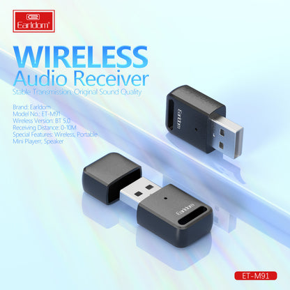 Bluetooth Audio Receiver — Earldom ET-M91