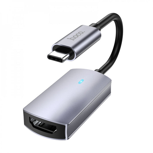 Adapter USB C To HDTV Hoco UA20 — Metal Gray