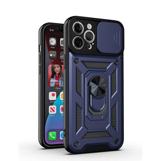 Ring Full Protect Case Xiaomi Redmi Note 13 Pro 4G — Blue