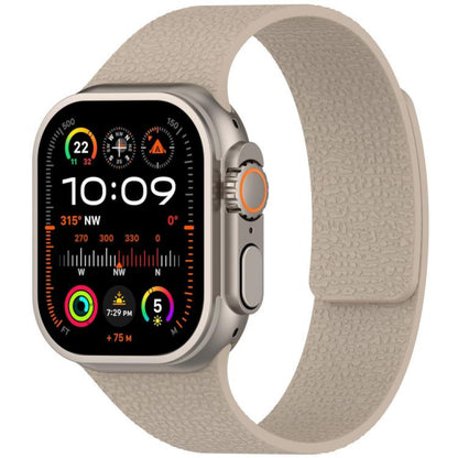 Ремінець Magic Silicon — Apple Watch 42 mm | 44 mm | 45 mm | 49 mm — Stone