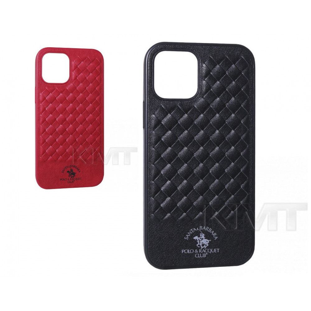 Polo Ravel Leather Case iPhone 13 6.1" — Midnight Black