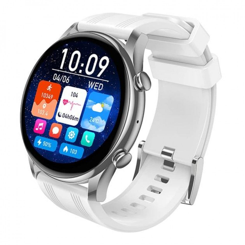 Smart Sports Watch (Call Version) Hoco Y38 — Silver