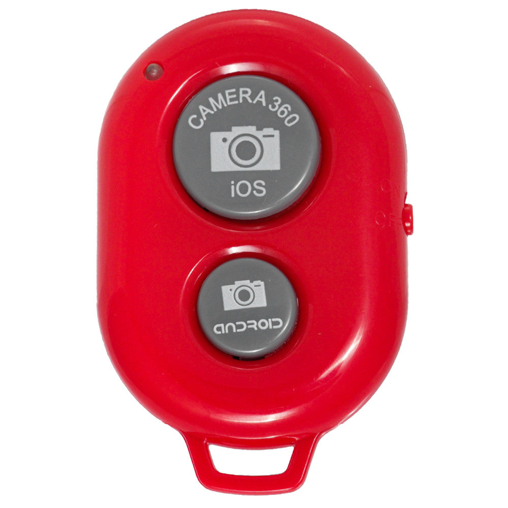 Bluetooth Remote Control For Selfie Stick — Red