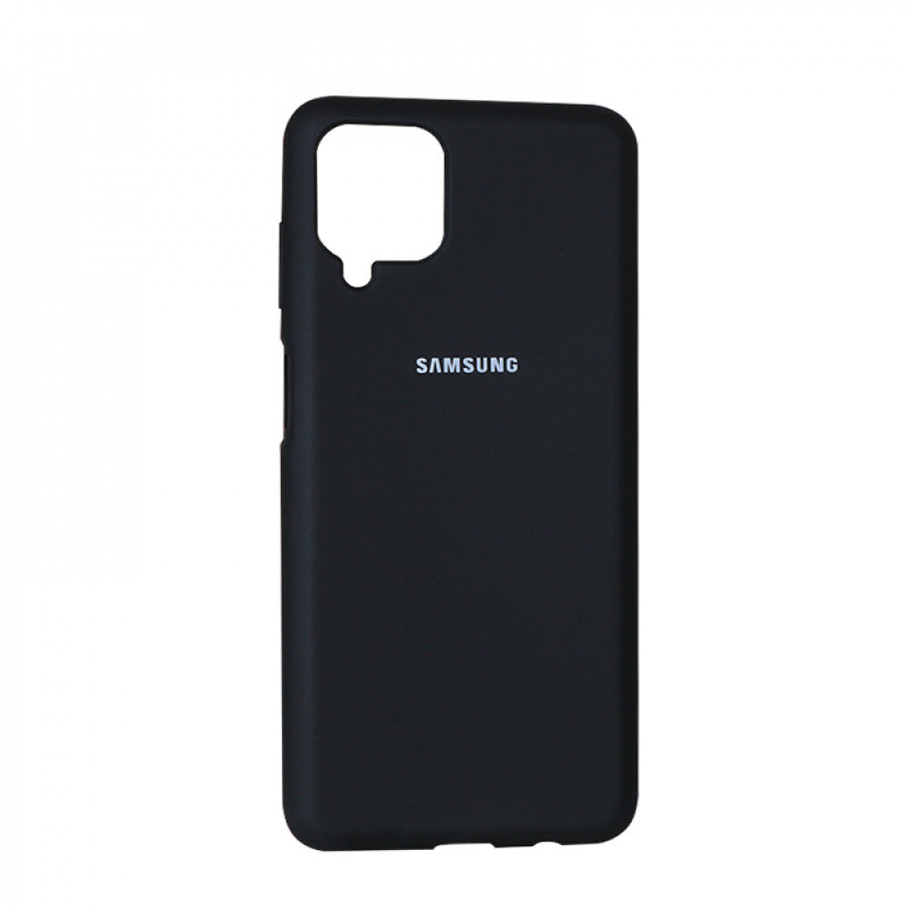 Original Silicone Case Samsung A12 (A125) — Black