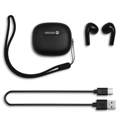 TWS Bluetooth Headset Veron W07 Liberty — Black