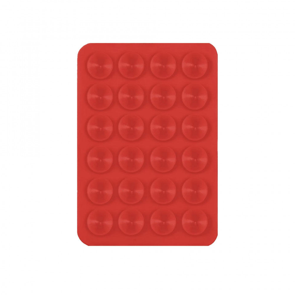 Тримач-присоска для телефону Double Side Silicone — Red 5*8