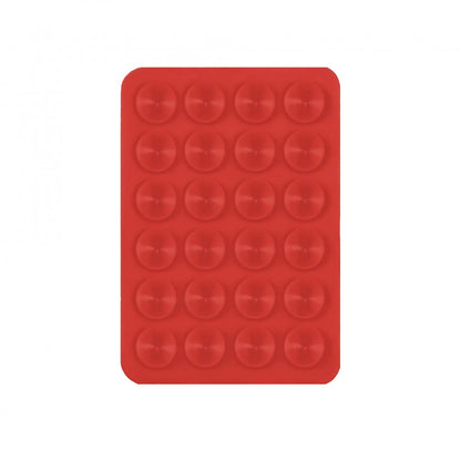 Тримач-присоска для телефону Double Side Silicone — Red 5*8