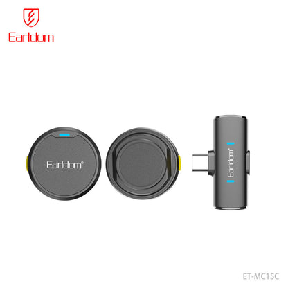 Беспроводной микрофон для телефона USB C — Earldom ET-MC15C