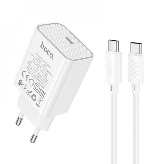 Home Charger 20W PD3.0 C to C Cable (1m) Hoco C143A