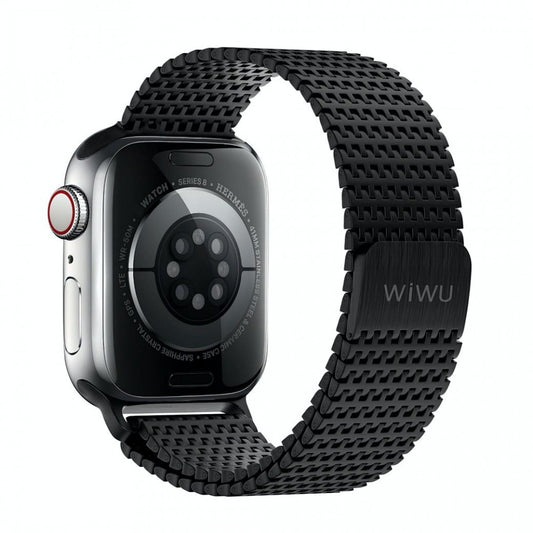 Ремінець Wiwu Wi-WB002  Apple Watch 42 44 45 49 mm — Black