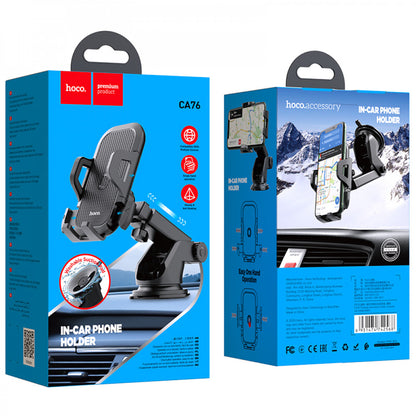 Автомобильный держатель Car Holder Hoco CA76 Touareg one-touch center console на присоске