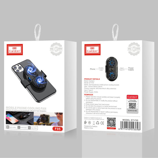 Портативный мини вентилятор Earldom ET-F05