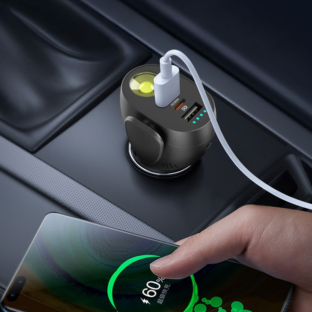 Car Charger 30W 2U 1C Earldom ES-CC54