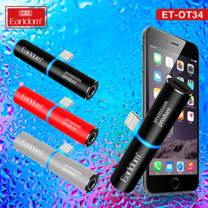 Adapter Lightning To 3.5mm — Earldom ET-OT34