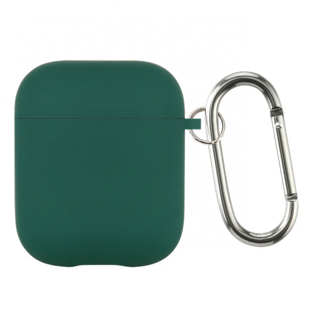 Airpods 1 ; 2 Case — Microfiber — Pine Green (16)