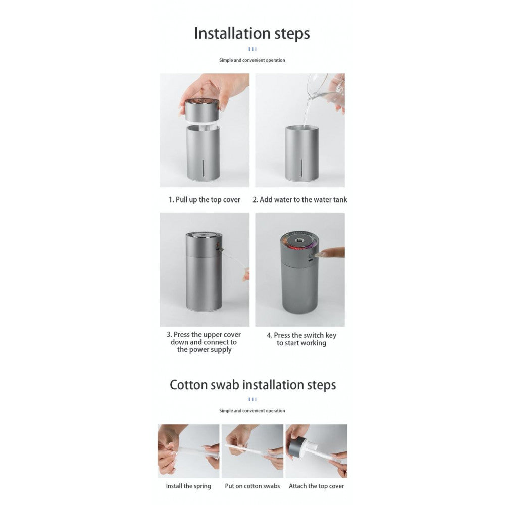 Автомобильный увлажнитель воздуха W301